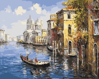 Картина по номерам 40х50 GX 9621 Венеция