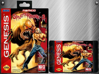 Splatterhouse 3, Игра для Сега (Sega Game) GEN.