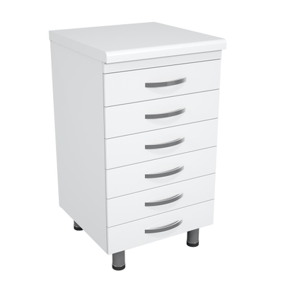 Тумба металлическая с ящиками на опорах ТМЯ-6.0