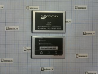 Аккумулятор (АКБ) для Micromax Q334 Canvas Magnus - 1800 mAh