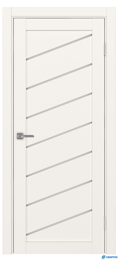 Дверь Оптима Порте царговая экошпон Турин 508U Бежевый купить в Челябинске | КВИРТЕК