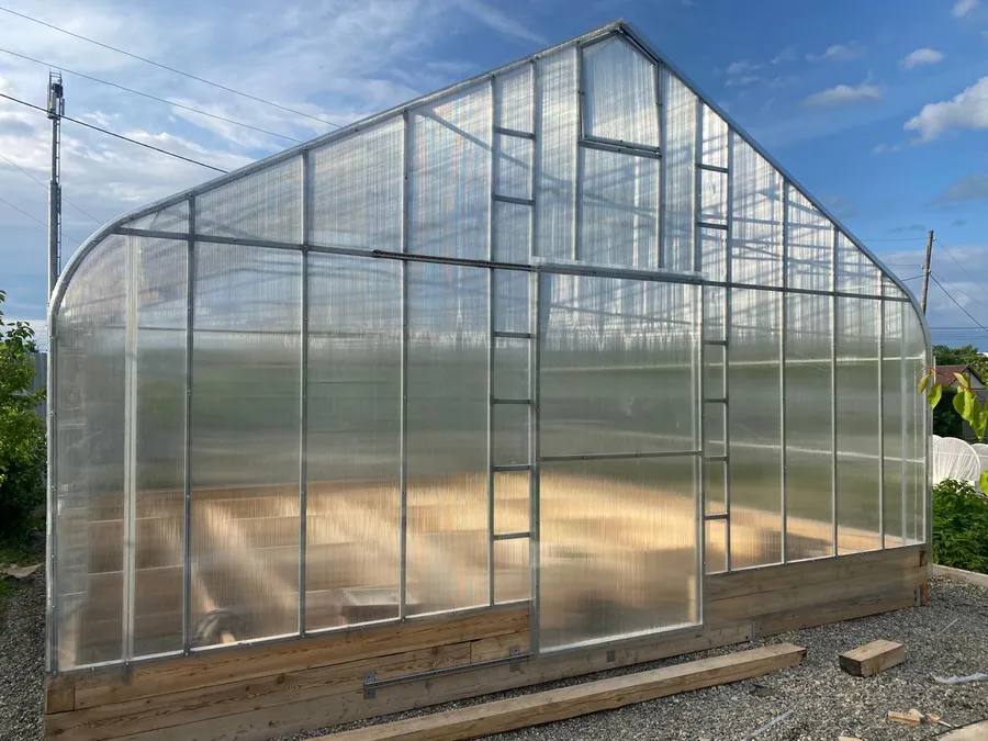 Теплица в стиле Витавия Сатурн (английский стиль) 6х6х4 (ШхДхВ)