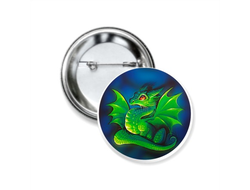 Значки закатные год Дракона