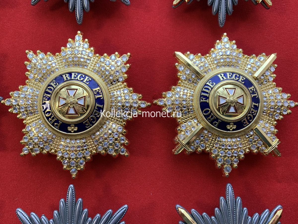 Полная коллекция полноразмерных звезд орденов Российской Империи - 40 ...