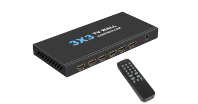 DE/VT-VW30 Контроллер видеостены 4К 3x3 (9 выходов для мониторов 4К)