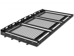 Багажник-корзина ШИРОКАЯ трехсекционная универсальная с основанием решетка (ППК) 2100х1300мм
