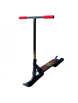 Трюковой самокат на лыжах 2в1 tech team Duker 101 black/red 2022