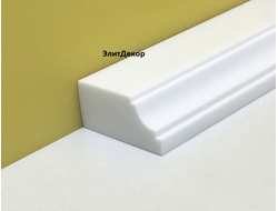 Акриловый плинтус бордюр на ванну Суперплинтус- СП11 (12х24х1800)