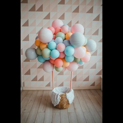 Оформление детского годовасия в стиле "Flowers party" "№ 1460