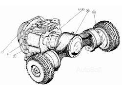 Трансмиссия ДВ-1661 1661.33.10.20.00.00