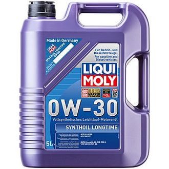 Купить моторное масло Liqui Moly Synthoil Longtime 0W-30
