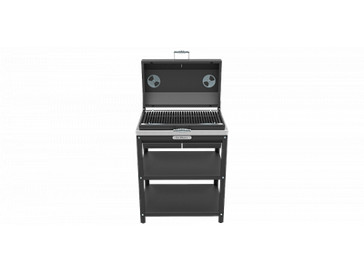 Стол-гриль с решёткой из нержавеющей стали