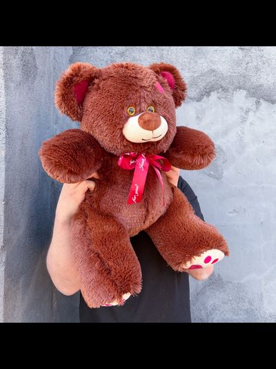 Плюшевый мишка 65 см бурый Кельвин