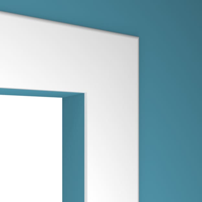 Плинтус напольный Перфект Plus P68, из дюрополимера, влагостойкий, под покраску, 2 метра