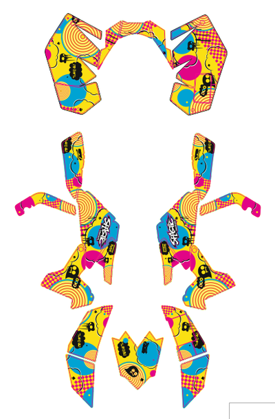 Наклейки на квадроцикл Suzuki LTR 450 ATV Quad #927