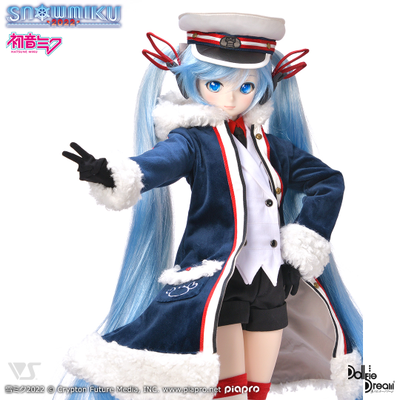 Одежда для куклы Мику Хацунэ (Cloth Dollfie Dream Hatsune Miku Snow 2022 Grand Voyage)