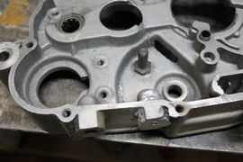 Восстановление наплавкой алюминиевых деталей мототехники. Ремонтная сварка Екатеринбург