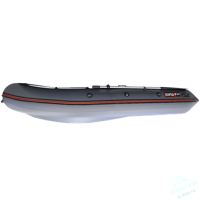 Лодка ПВХ Hunterboat Хантер Классика 390New2022 Серая