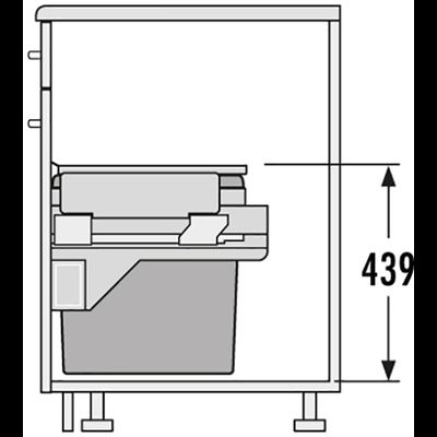 Встраиваемая система 60л Euro-Cargo-S Hailo