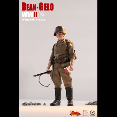 Красноармеец Антон (диверсант) - КОЛЛЕКЦИОННАЯ ФИГУРКА 1/12 Bean Gelo series - Anton (BGS022) - POPTOYS