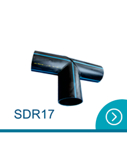 ТРОЙНИКИ РАВНОПРОХОДНЫЕ СЕГМЕНТНЫЕ СВАРНЫЕ ПЭ100 SDR17