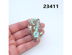 Бирюза натуральная (необработанная) Армения арт.23411: 22,9г - 51*28*13мм