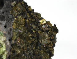 Хризолит (Перидот, Оливин), кристаллы на породе, США (57*55*50 мм, 243 г) №28829