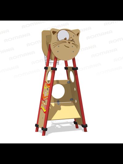 Щит с кольцом для мяча "Кот" Romana 057.90.00