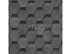 Гибкая черепица Docke pie europa карат серый