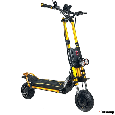 Электросамокат KAABO Wolf King GTR MAX желтый