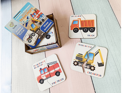 Картинки-половинки "Изучаем транспорт"