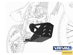 Защита двигателя (Пластик) Kayo  KAYO T2 250 ENDURO KAYO T4 250 ENDURO (ZS172FMM) 2020 RIVAL POWERSPORTS
