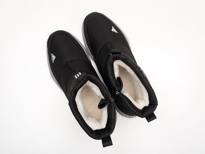 Зимние Adidas черные женские