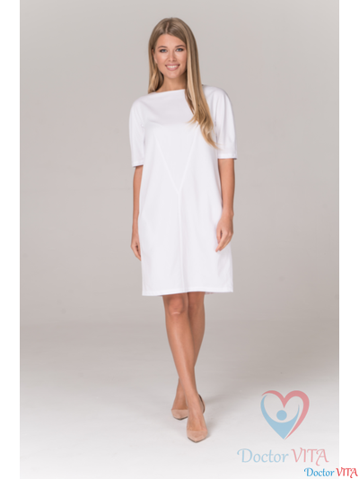 ПЛАТЬЕ медицинское Dr.Super "Helen" белое