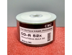 CD-R 80 52x Bulk/50 Full Ink Print (CMC)