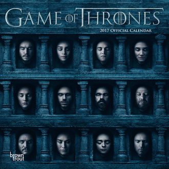 Game Of THrones Official Календарь 2017 ИНОСТРАННЫЕ ПЕРЕКИДНЫЕ КАЛЕНДАРИ 2017, Game Of THrones Offic