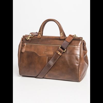 Кожаный саквояж Altamura Premium brown (арт. 4025-63)