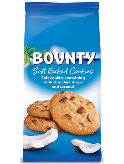Печенье Bounty Софт Бейкед  Кукис 180гр