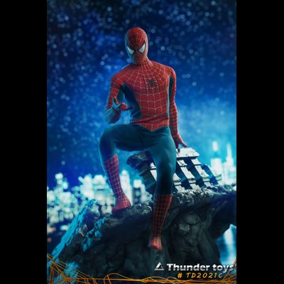 Человек-Паук (делюкс версия) - Коллекционная ФИГУРКА 1/6 Variant Spider Deluxe Edition (TD2021C) - Thunder Toys