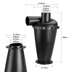 Циклонный фильтр для пылесоса (type 6)