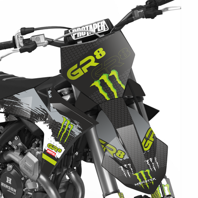 Наклейки на мотоцикл GR8 F300A Enduro OPTIMUM 2024 #5692GR