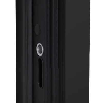 Стальная дверь   Макс 3D с зеркалом (умная дверная ручка). Заказная модель.