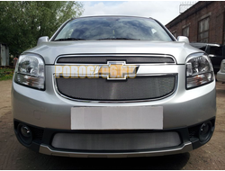 Защита радиатора Chevrolet Orlando chrome низ