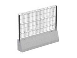 2ВП ограждение стройки на блоках из 3Д панелей | Горзабор