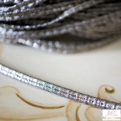 Тесьма металлизированная ТМ138