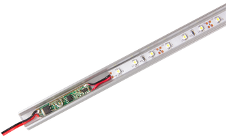 Выключатель-диммер для светодиодных лент Jazzway сенсорный (от 0% до /100%) 12/24V 48W 4A .1035806
