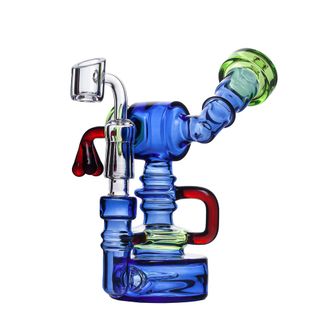 Бонг Bubbler Oil Blue