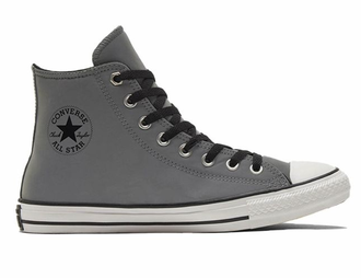 Кеды Converse Hi Vis Chuck Taylor All Star кожаные серые высокие