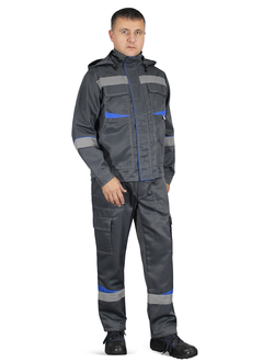 Костюм ГРАНЬ с полукомбинезоном (с капюшоном)