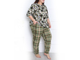 Женский  костюм  Большого размера Арт. 21487-4186 (цвет хаки)  Размеры 66-80